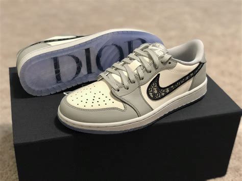 air jordan dior low tops|dior jordan 1 low price.